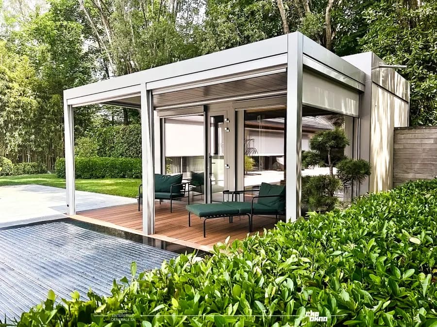 Pergola Nuun Eco RAL 7037